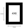4 x 6 inner (6 x 8 outer size)