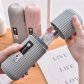 SellerBazaar Capsule-Shaped Toothbrush and Toothpaste Holders