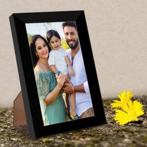 Table/Wall Photo Frame for Home Decor, Bedroom, Table Top, Office Desk, Living Room | One Piece | Size 4x6 Inch - Black