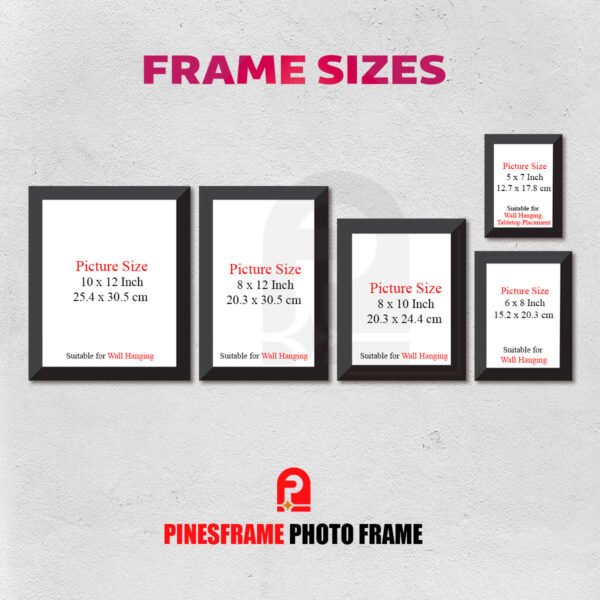 Photo Frame Sizes