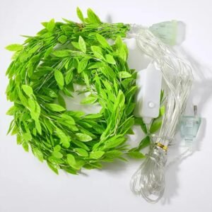 Lifelike Green Leaf Design
