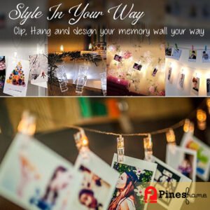 Clip-On LED Light Display with Pictures